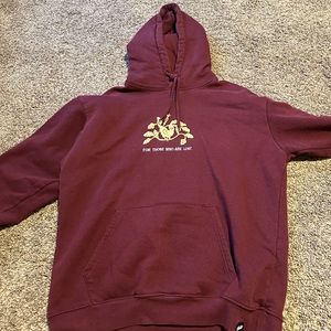 maroon mens sweatshirt